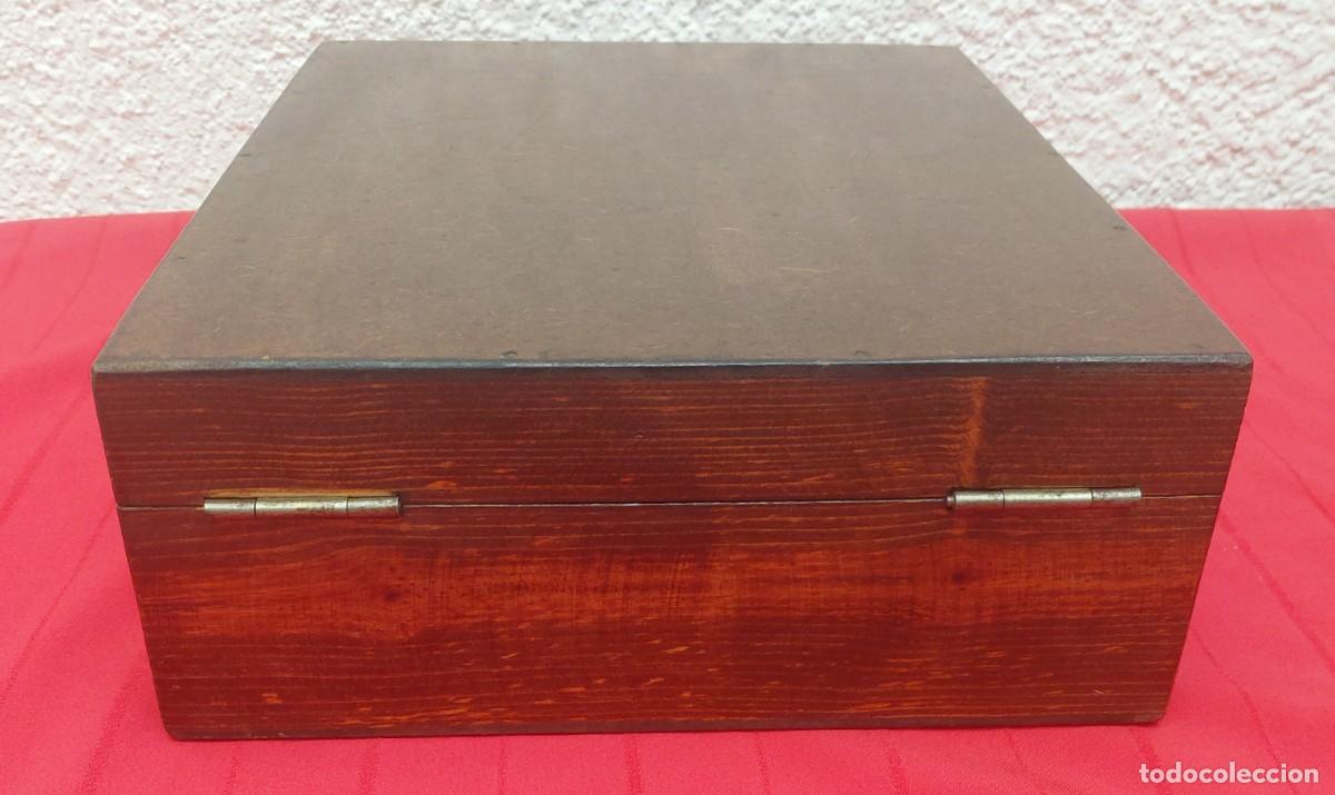 Cajas y cajitas met&aacute;licas: CAJA DE MADERA SIGLO XX - Foto 6