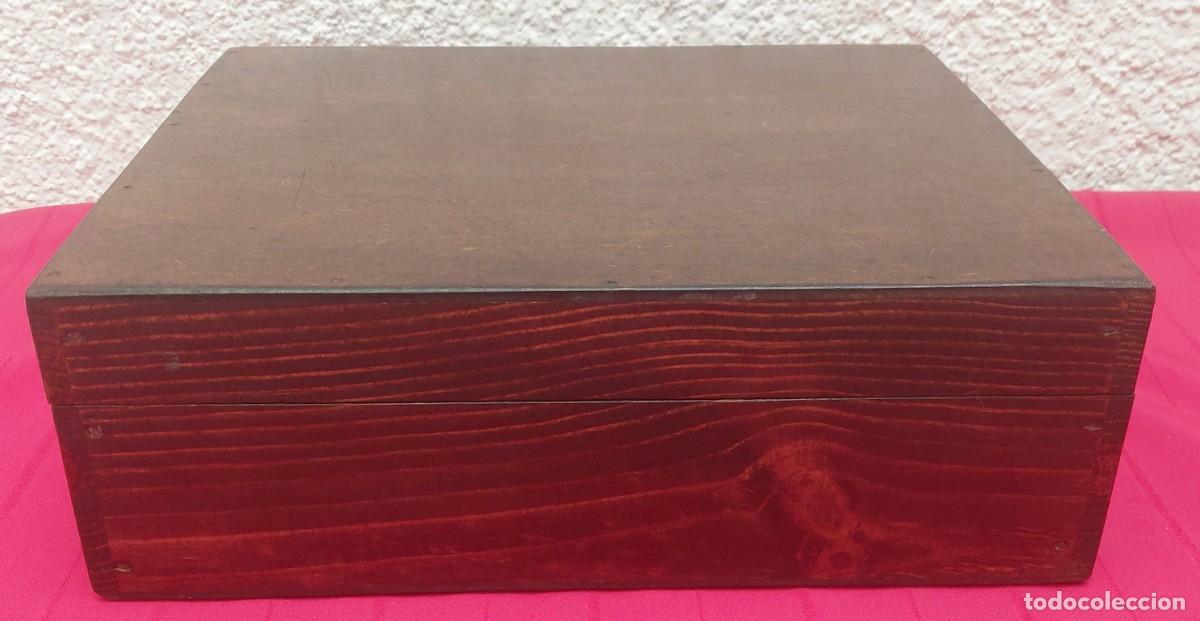 Cajas y cajitas met&aacute;licas: CAJA DE MADERA SIGLO XX - Foto 7