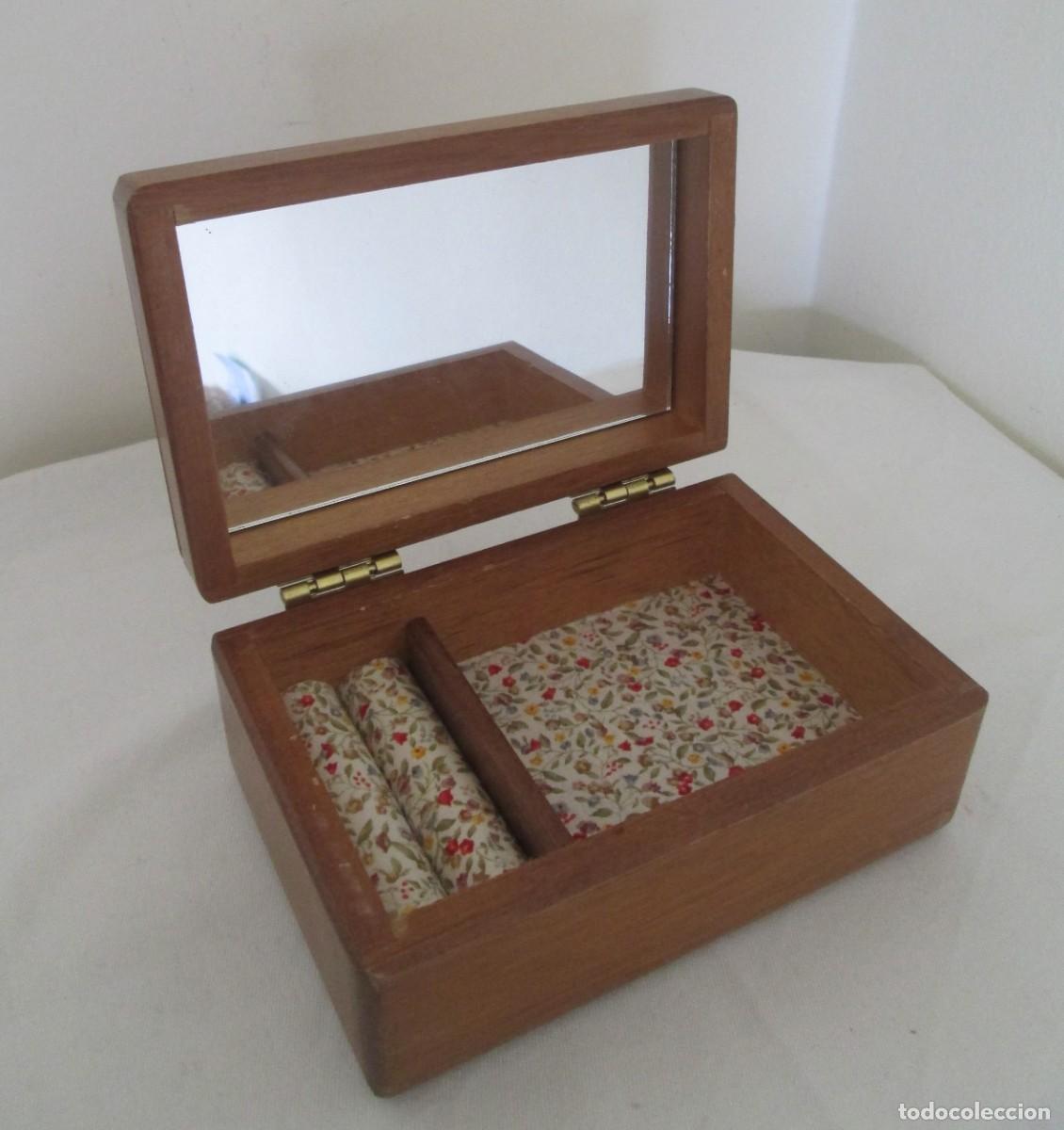 Cajas y cajitas met&aacute;licas: Lote de 5 cajas de madera - Foto 8