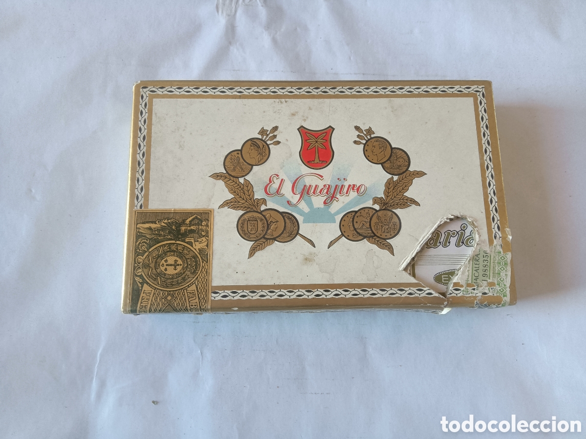 Cajas y cajitas met&aacute;licas: Caja de puros varios - Foto 3