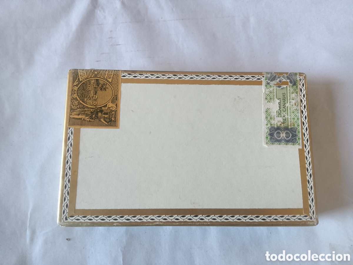 Cajas y cajitas met&aacute;licas: Caja de puros varios - Foto 4