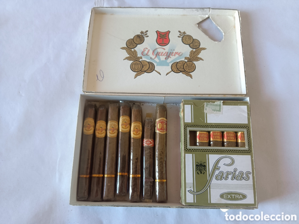 Cajas y cajitas met&aacute;licas: Caja de puros varios - Foto 2