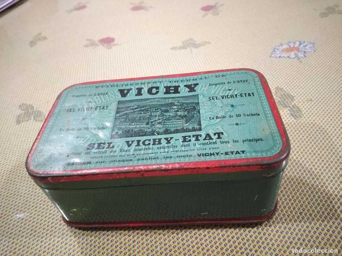 Cajas y cajitas met&aacute;licas: Caja de Vichy. - Foto 1