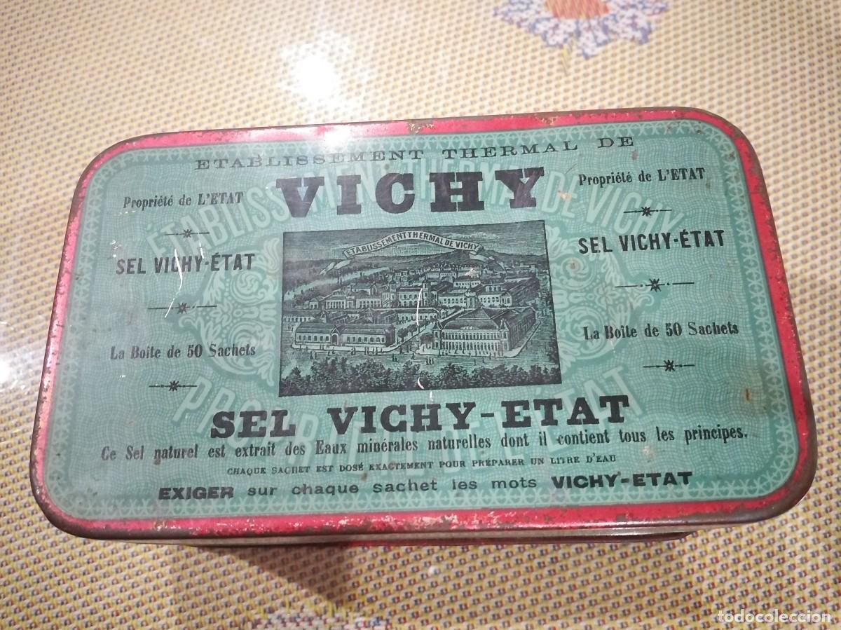 Cajas y cajitas met&aacute;licas: Caja de Vichy. - Foto 2