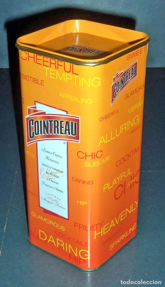 Cajas y cajitas met&aacute;licas: Caja / Lata Licor COINTREAU - Foto 1