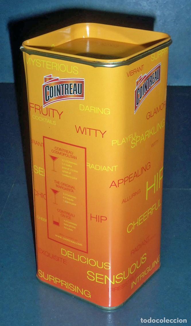Cajas y cajitas met&aacute;licas: Caja / Lata Licor COINTREAU - Foto 2