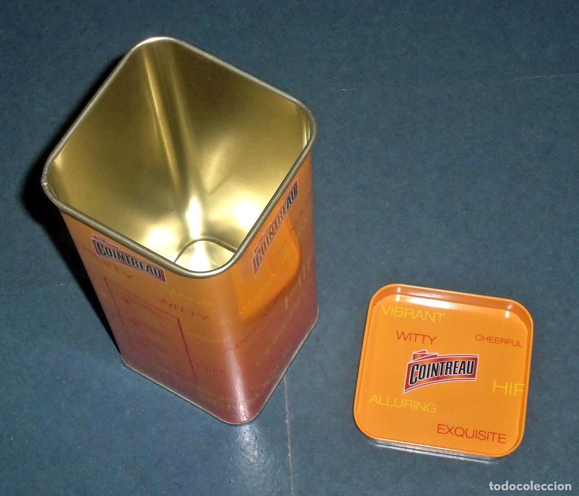 Cajas y cajitas met&aacute;licas: Caja / Lata Licor COINTREAU - Foto 3