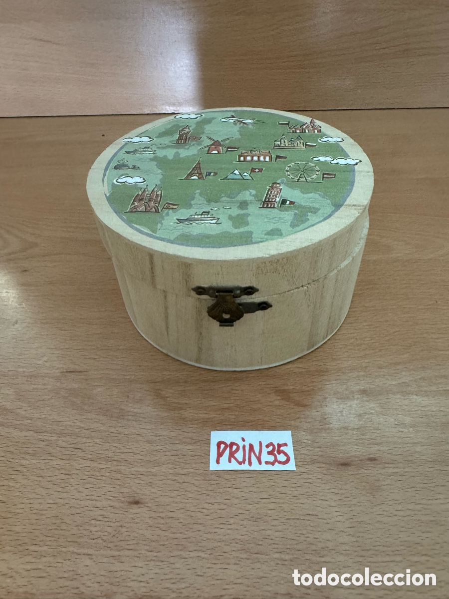 Cajas y cajitas met&aacute;licas: Caja de madera - Foto 1