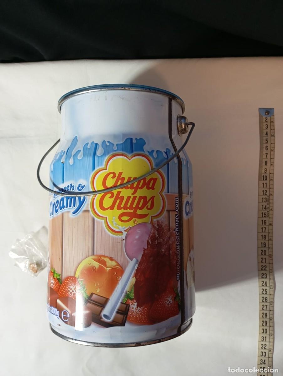 Cajas y cajitas met&aacute;licas: Lata y Pin de Chupa Chups - Foto 1
