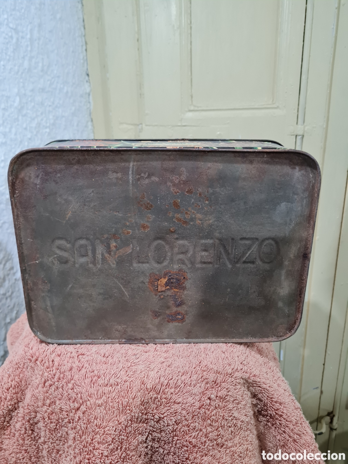 Cajas y cajitas met&aacute;licas: Antigua caja - Foto 6