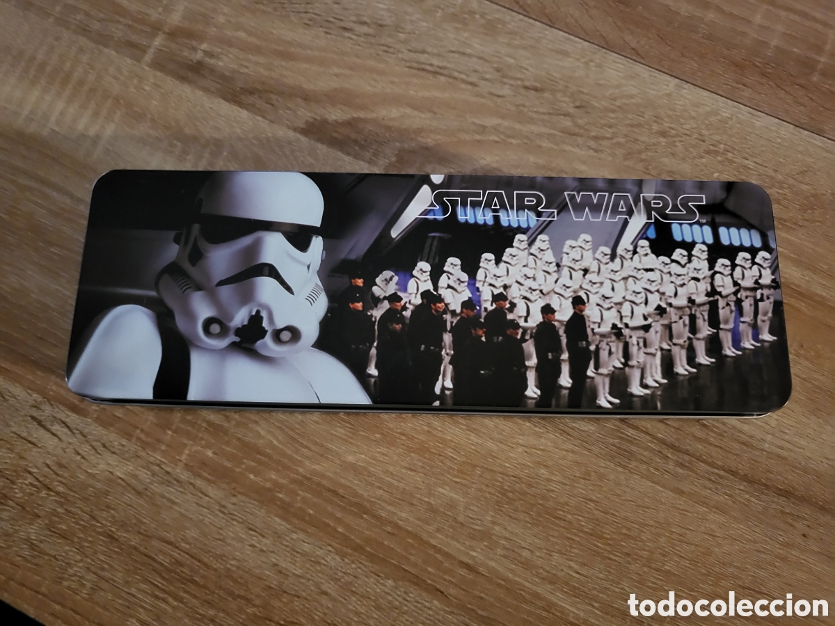 Cajas y cajitas met&aacute;licas: Caja met&aacute;lica rectangular Star Wars
