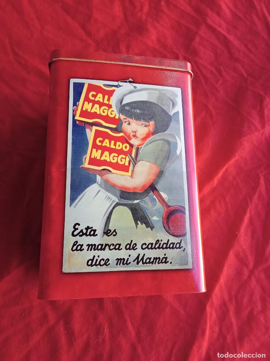 Cajas y cajitas met&aacute;licas: LATA METALICA MAGGI - Foto 1