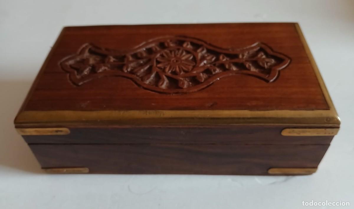 Cajas y cajitas met&aacute;licas: caja madera - Foto 3