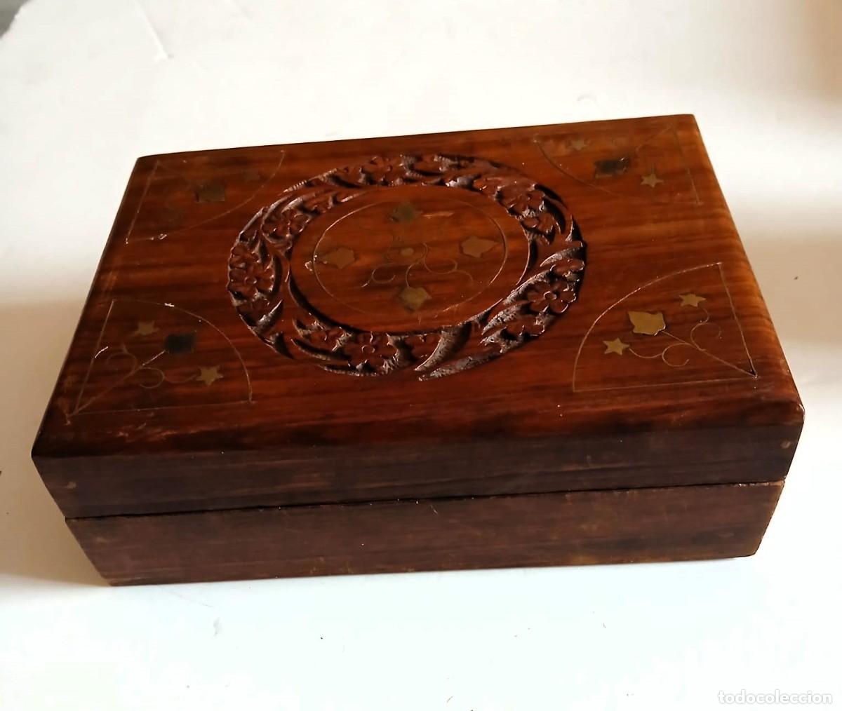 Cajas y cajitas met&aacute;licas: caja de madera - Foto 2
