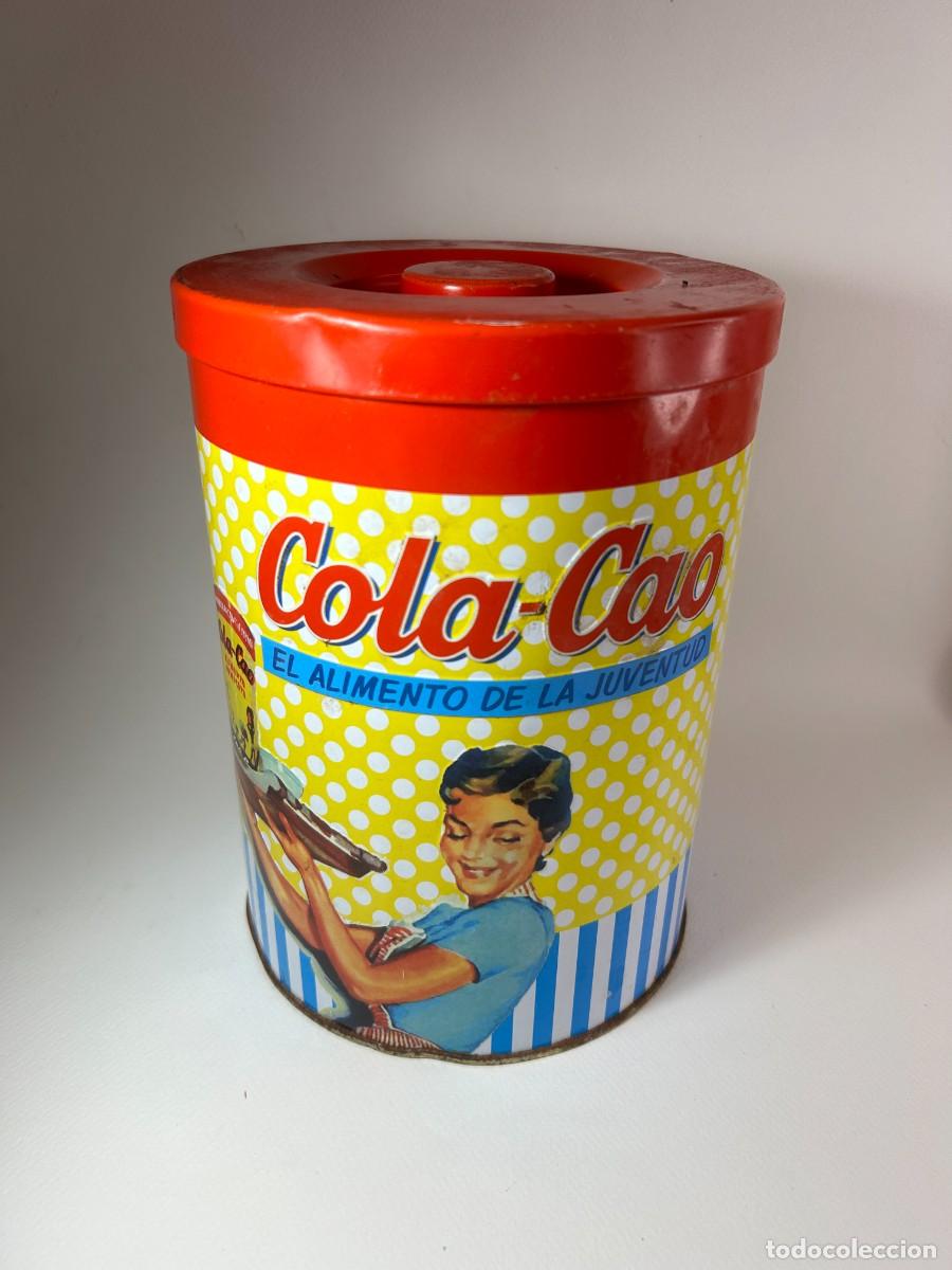 Cajas y cajitas met&aacute;licas: BOTE DE COLA-CAO - Foto 2