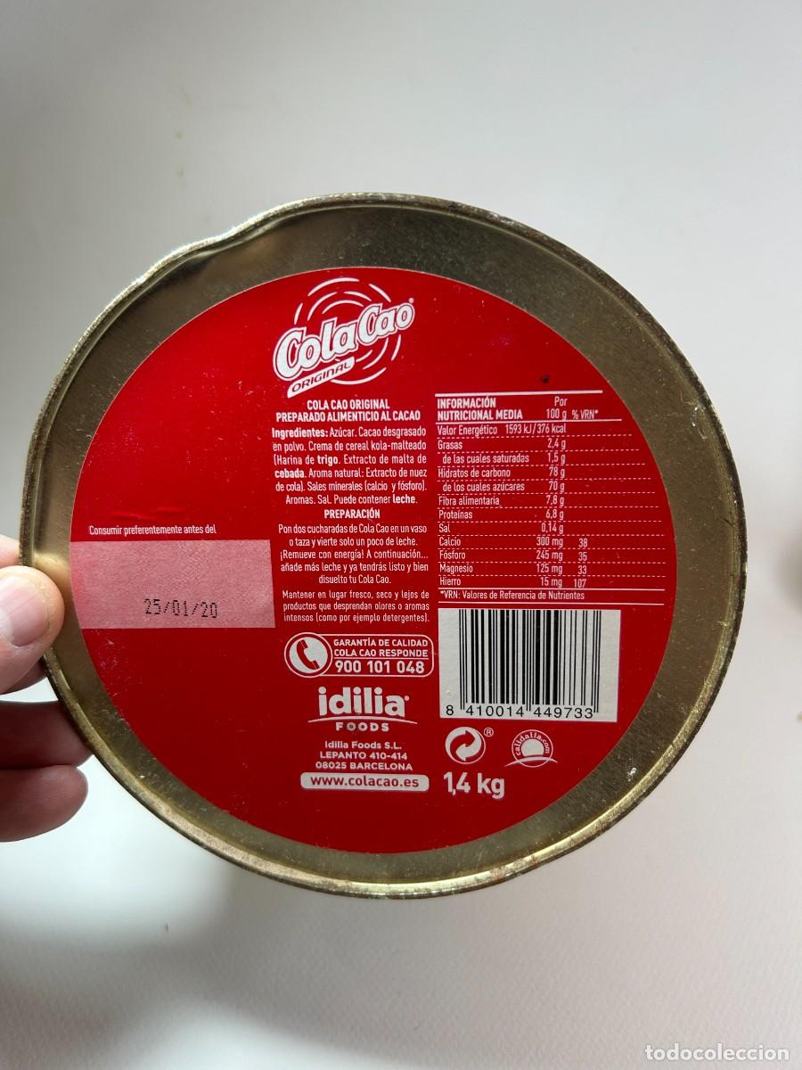 Cajas y cajitas met&aacute;licas: BOTE DE COLA-CAO - Foto 3