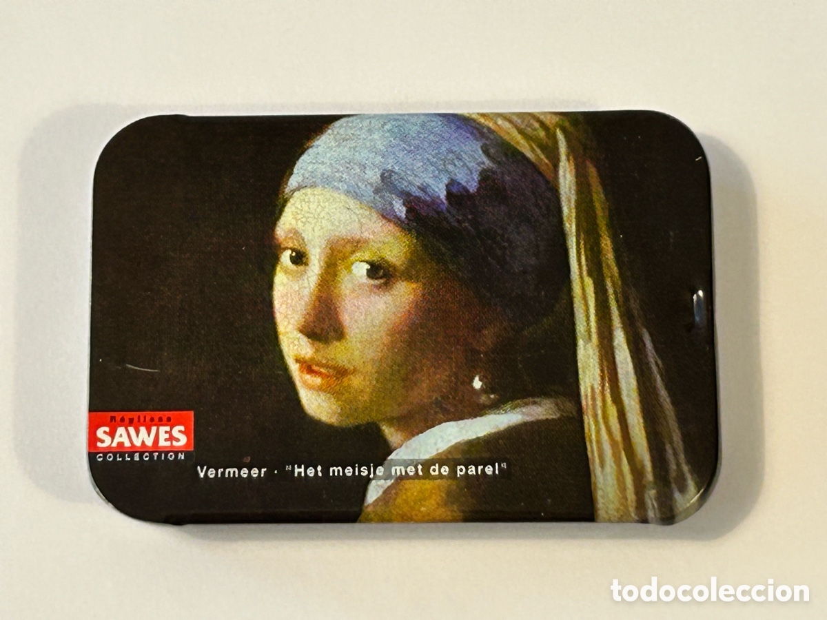 Casse e cassette metalliche: CAJA MET&Aacute;LICA DE REGALIZ SAWES. COLECCI&Oacute;N PINTURA