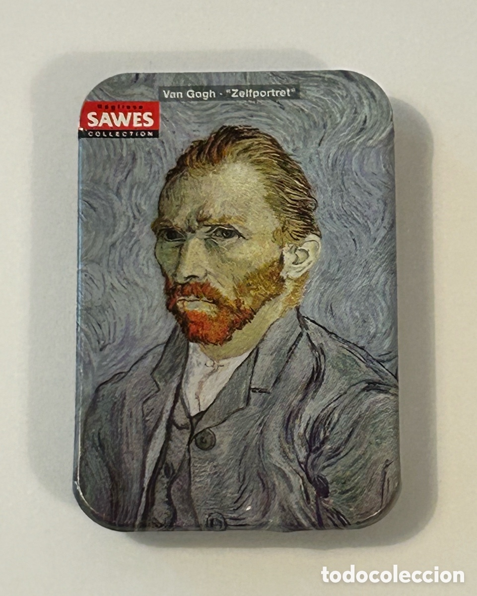 Casse e cassette metalliche: CAJA MET&Aacute;LICA DE REGALIZ SAWES. COLECCI&Oacute;N PINTURA