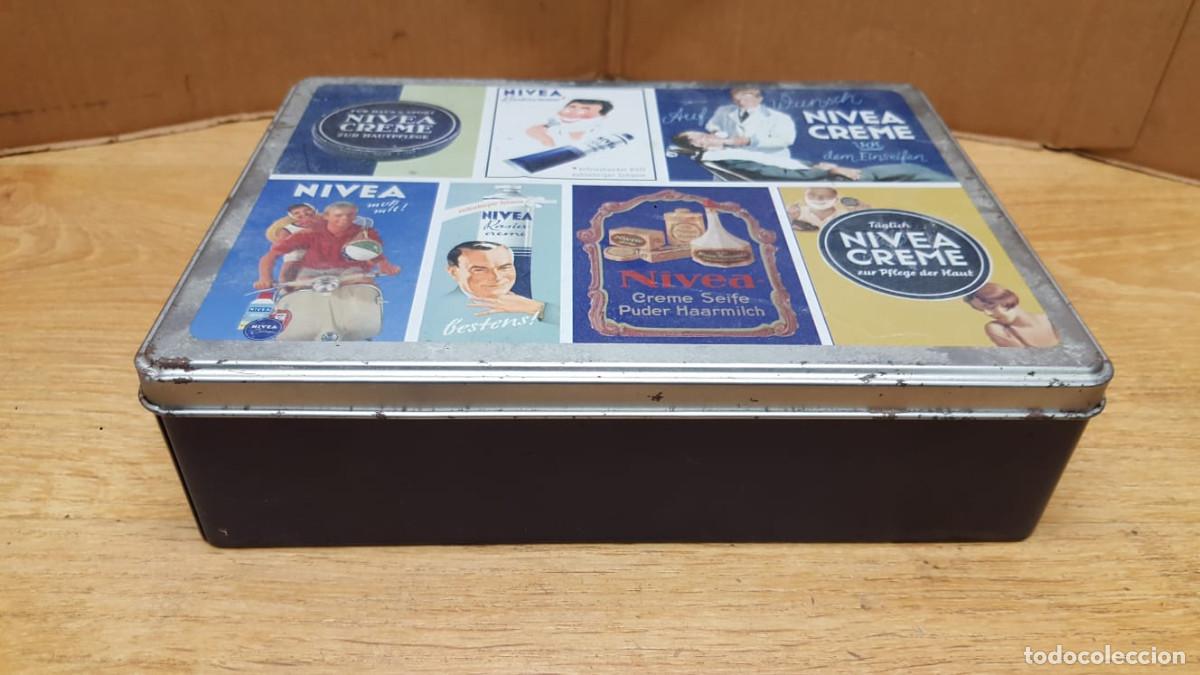Cajas y cajitas met&aacute;licas: ENVASE DE HOJALATA-NIVEA CREME - Foto 2