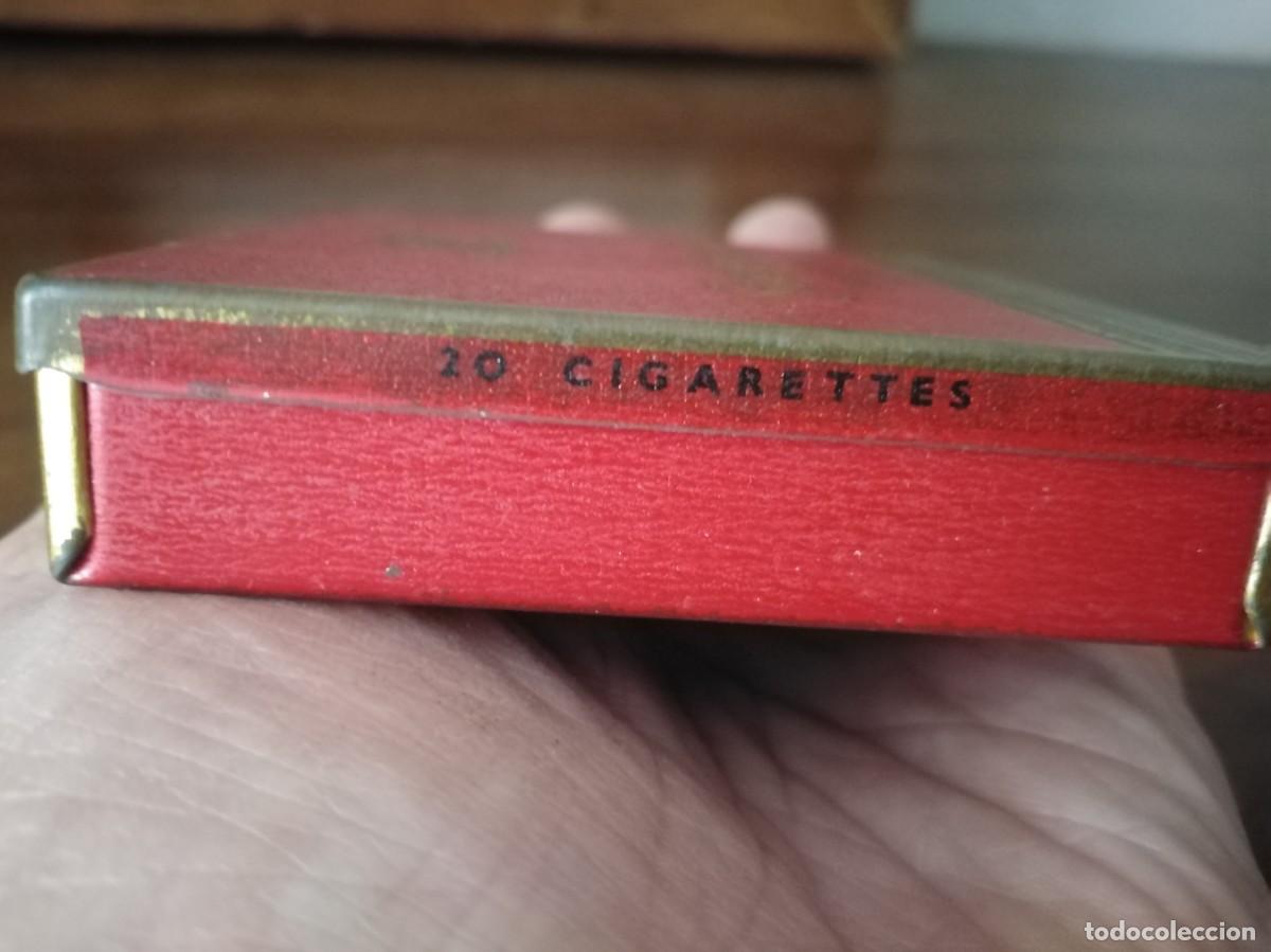 Cajas y cajitas met&aacute;licas: Cajita de tabaco State Express. N&deg; 777. - Foto 5