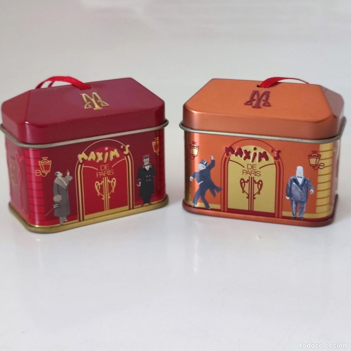 Cajas y cajitas met&aacute;licas: 2 cajitas de MAXIMS - Foto 1