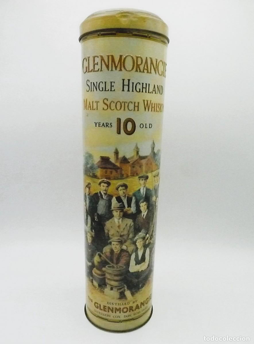 Cajas y cajitas met&aacute;licas: Caja, lata vac&iacute;a whisky Glenmorangie