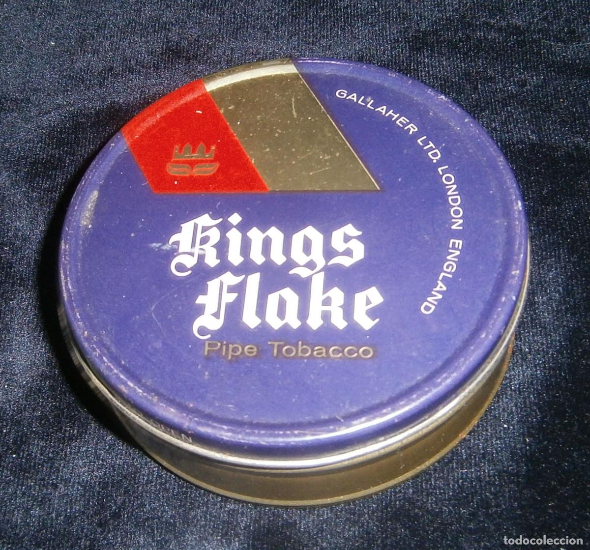 Blechdosen und Kisten: caja de tabaco inglesa Rings Flake