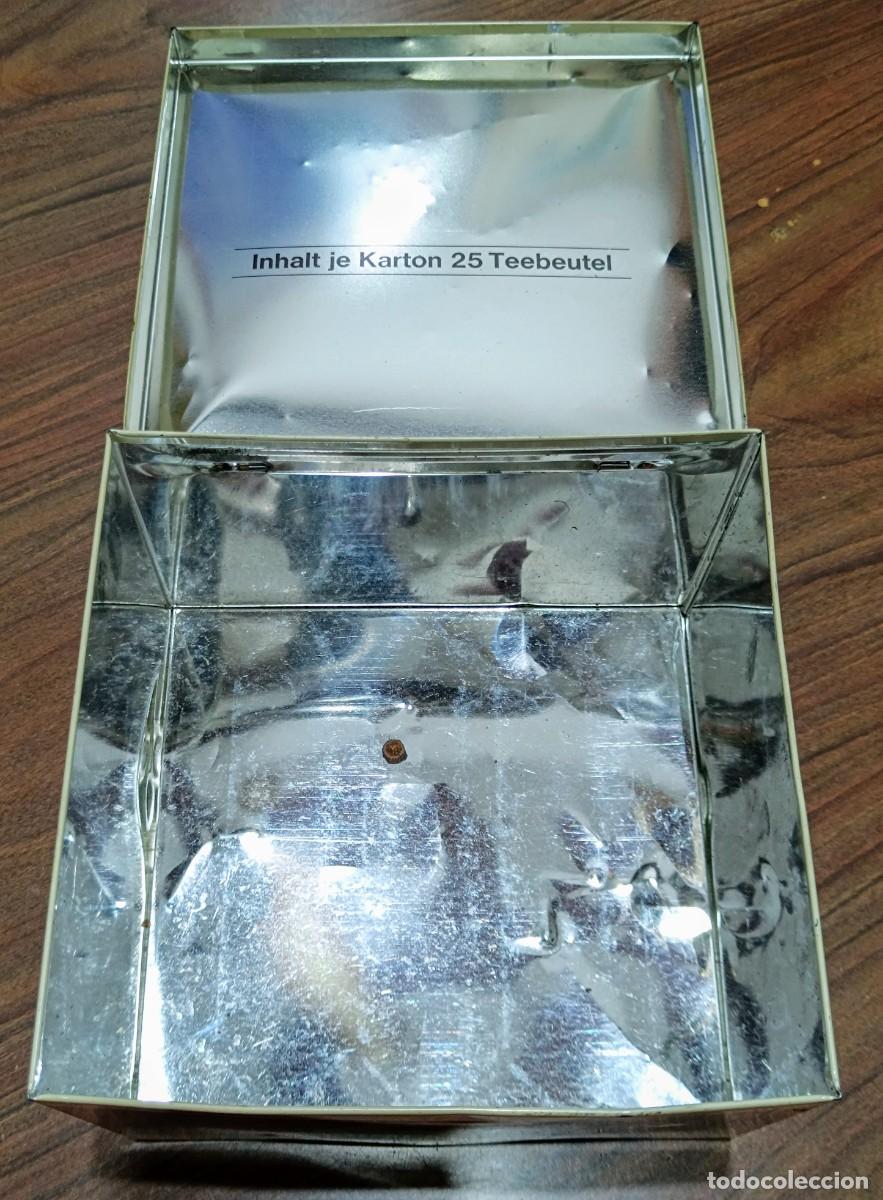 Cajas y cajitas met&aacute;licas: Lata vac&iacute;a de t&eacute;.... - Foto 5