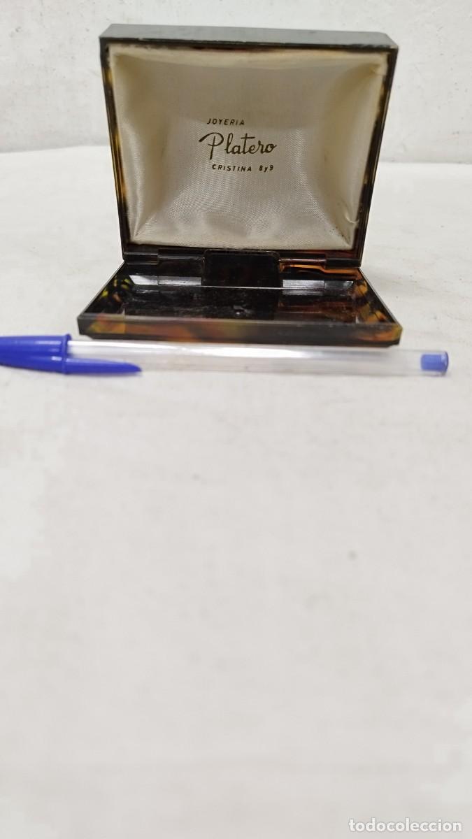 Cajas y cajitas met&aacute;licas: Antigua caja de joyeria - Foto 1