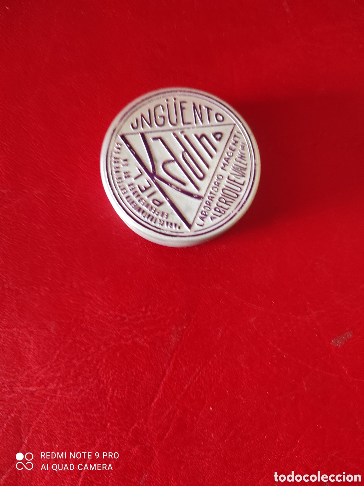 Cajas y cajitas met&aacute;licas: Farmacia Caja de chapa y ung&uuml;ento cabino laboratorio magenti, alberique Valencia