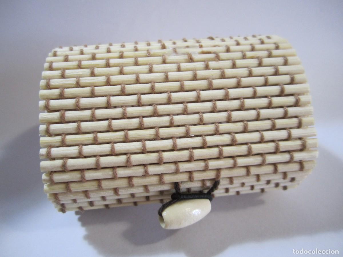 Cajas y cajitas met&aacute;licas: mini cajita de madera vintage - Foto 1