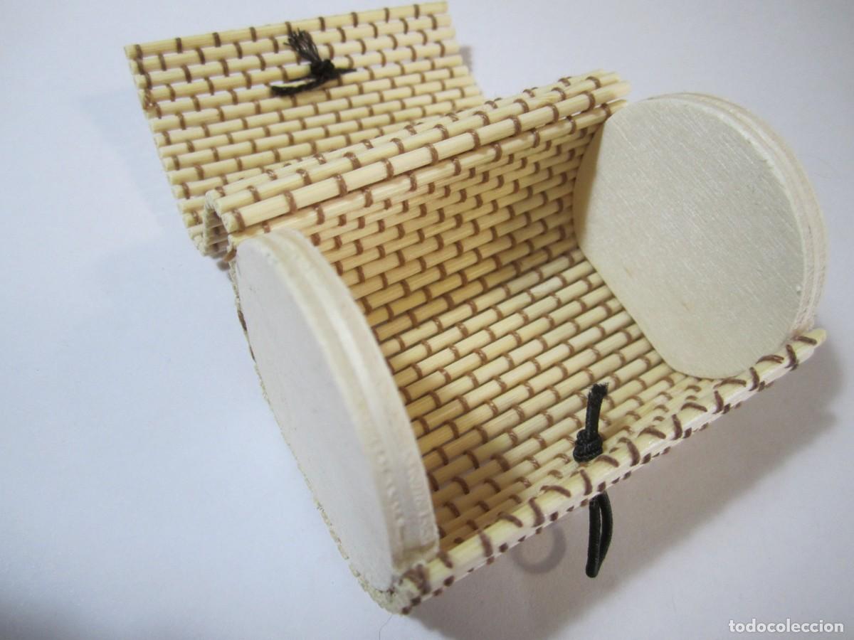 Cajas y cajitas met&aacute;licas: mini cajita de madera vintage - Foto 2