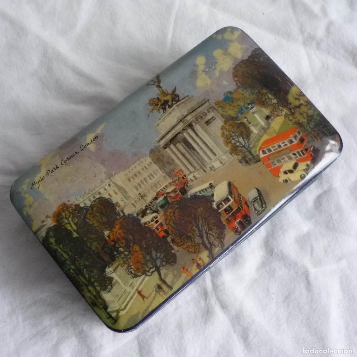 Blechdosen und Kisten: Caja de chapa de Blue Bird Toffe Hyde Park Corner London