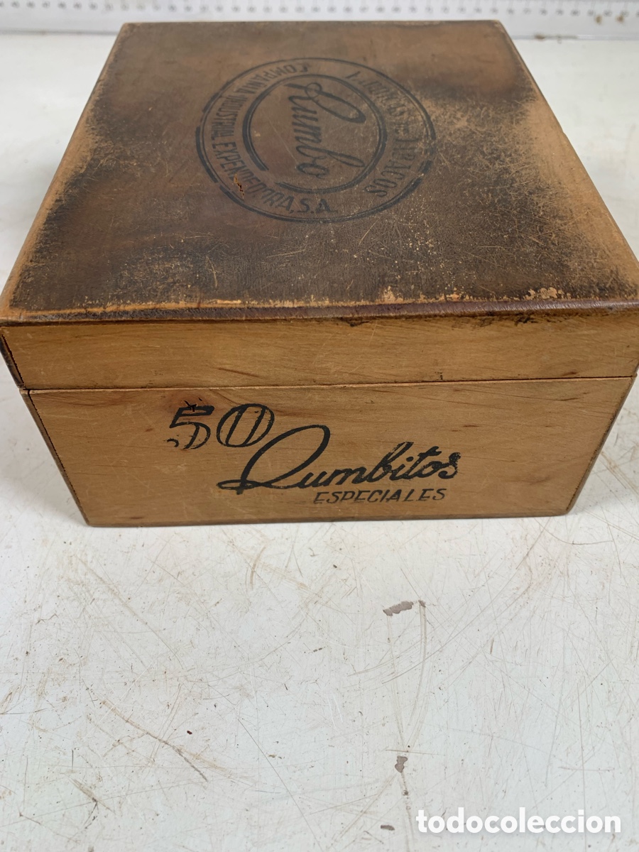 Cajas y cajitas met&aacute;licas: 01_ caja de tabaco Rumbo - Foto 3