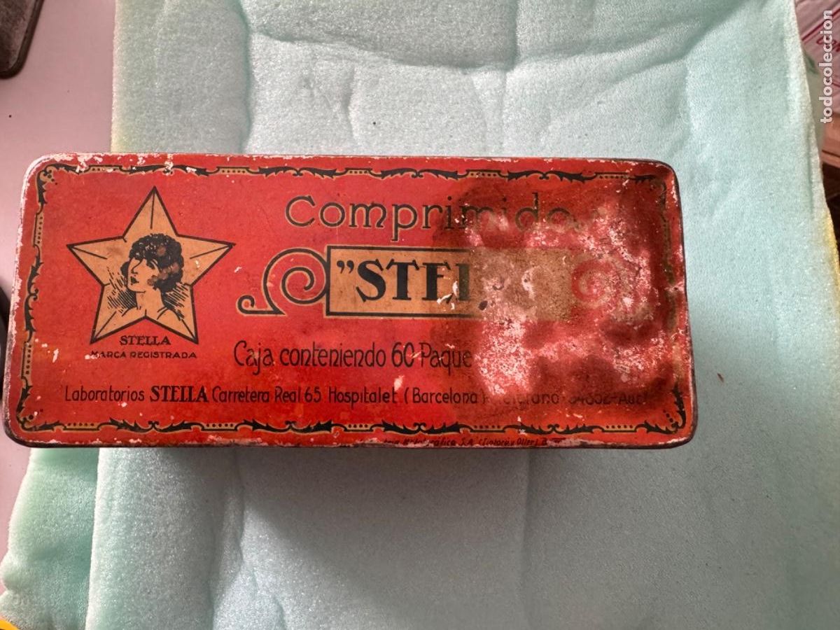 Cajas y cajitas met&aacute;licas: CAJA METALICA DE COMPRIMIDOS STELLA - Foto 1