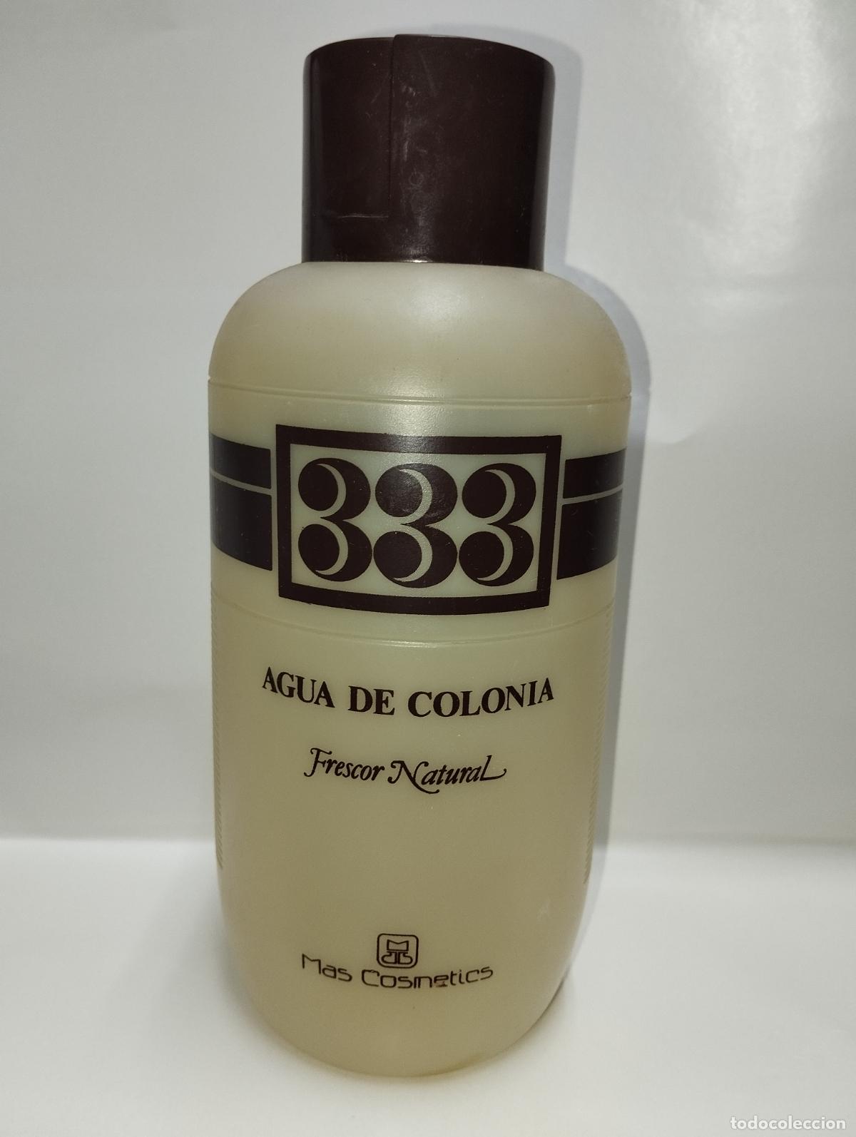 Cajas y cajitas met&aacute;licas: BOTE DE COLONIA 333 DE MAS COSMETIS 1L // DE ANTIGUA DROGUER&Iacute;A