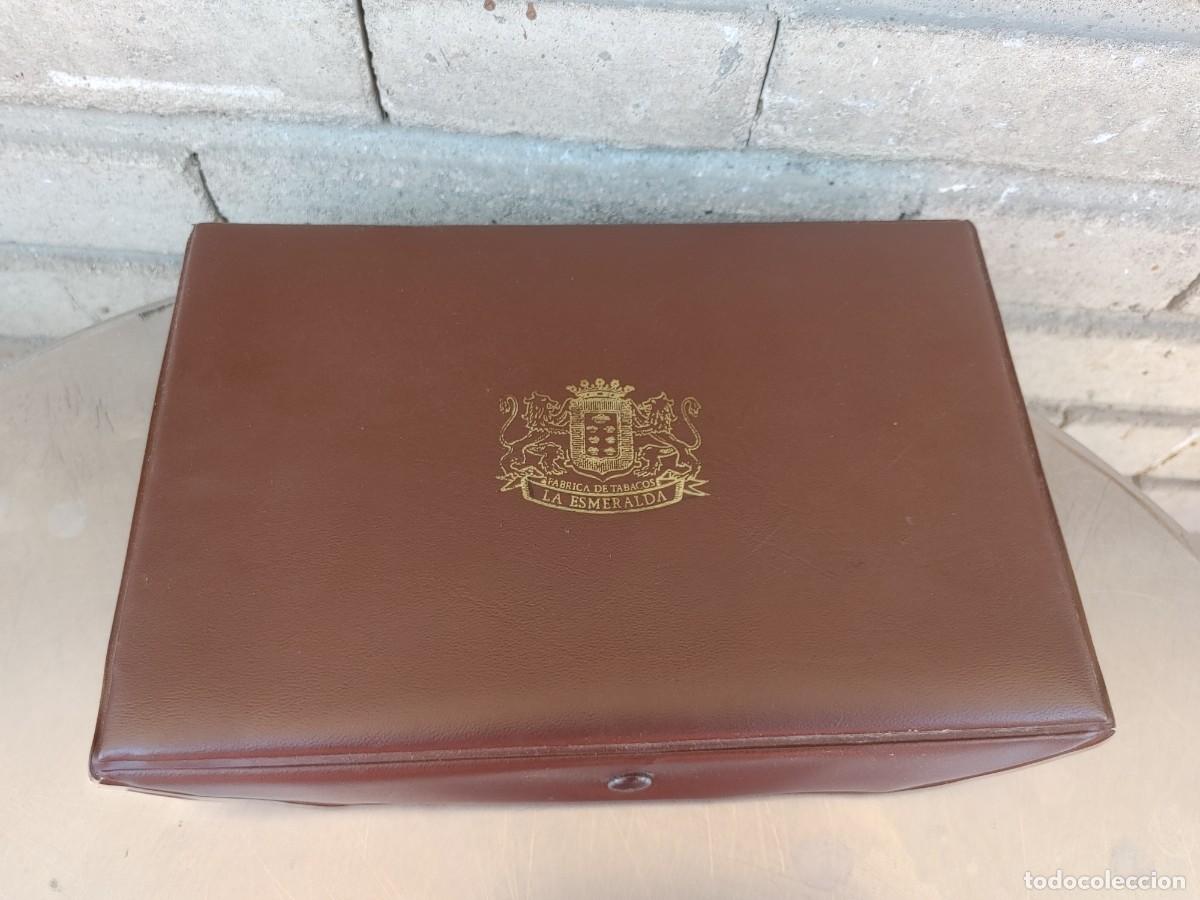Casse e cassette metalliche: Caja con 23 Puros sin estrenar,La Esmeralda Emilio Melian F&aacute;brica de Tabacos -