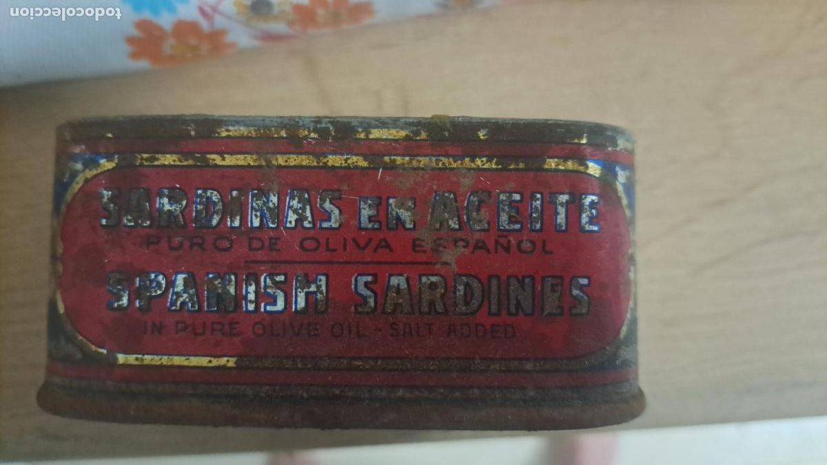 Blechdosen und Kisten: Lata de sardinas rabago y barreras puebla de carami&ntilde;al