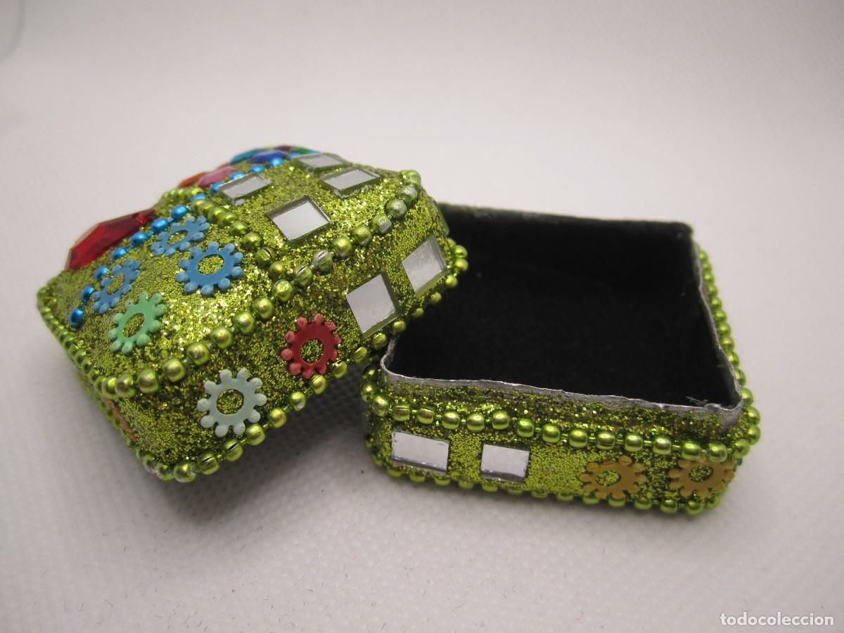 Cajas y cajitas met&aacute;licas: mini cajita brillante - Foto 1