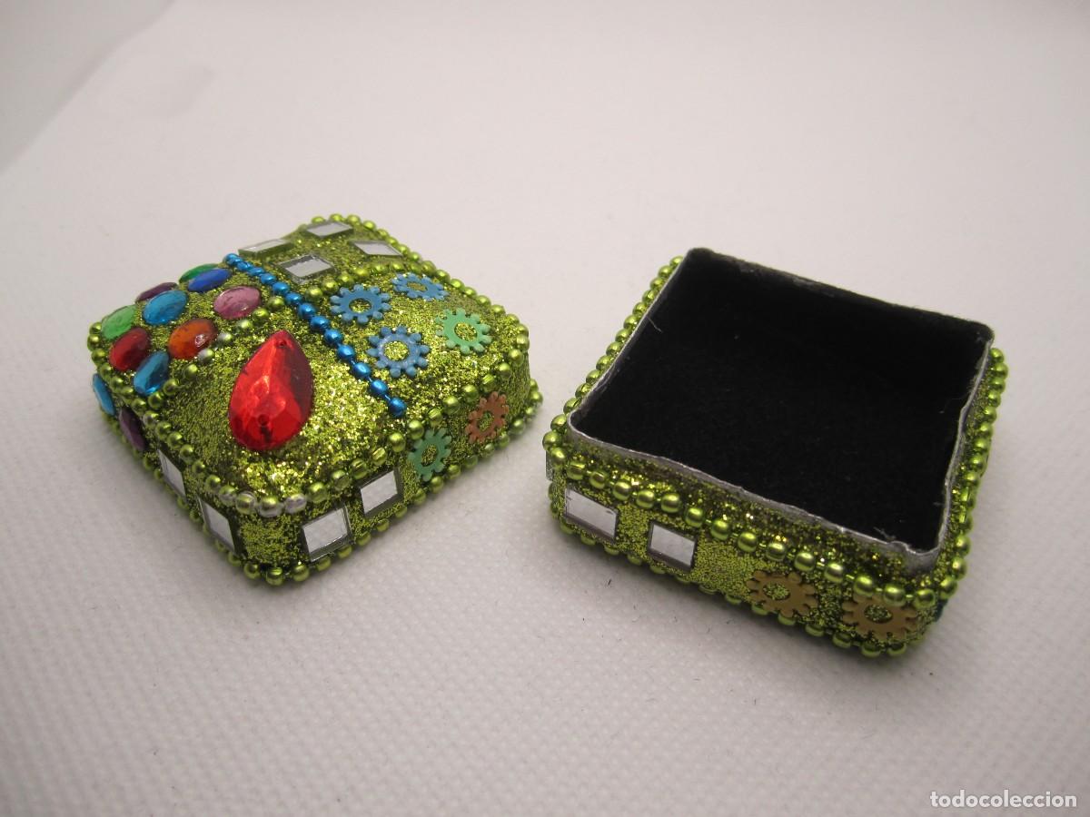 Cajas y cajitas met&aacute;licas: mini cajita brillante - Foto 2