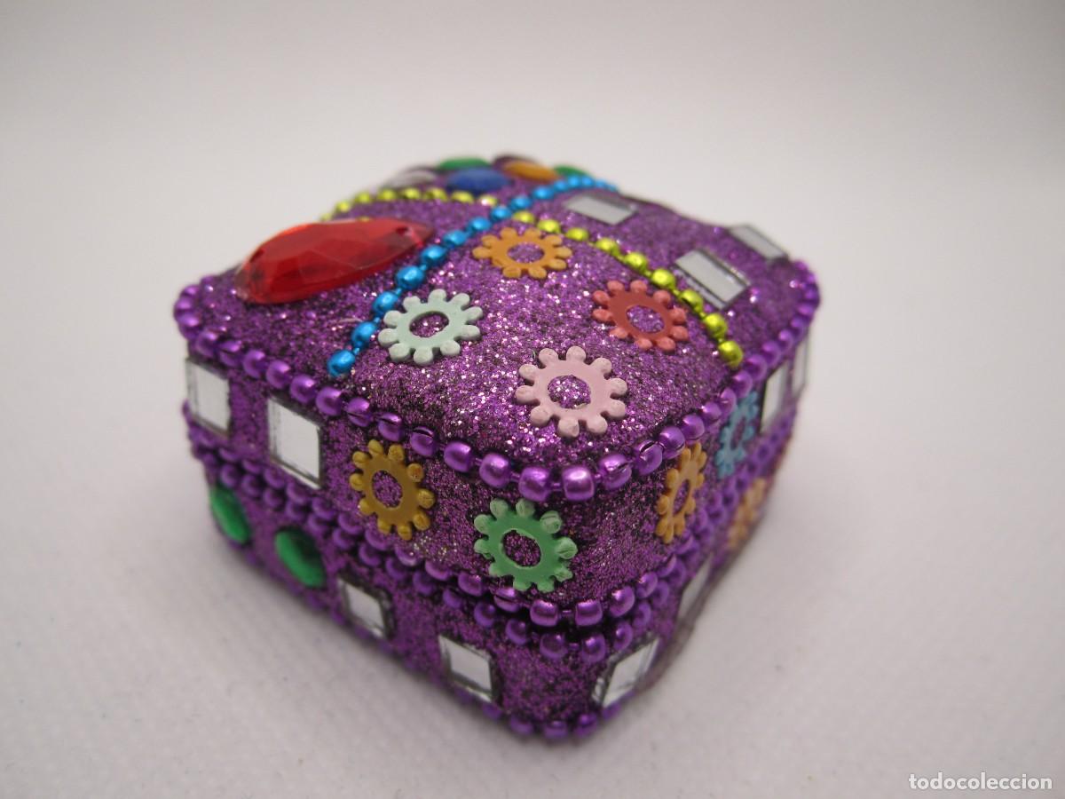 Cajas y cajitas met&aacute;licas: mini cajita brillante - Foto 1