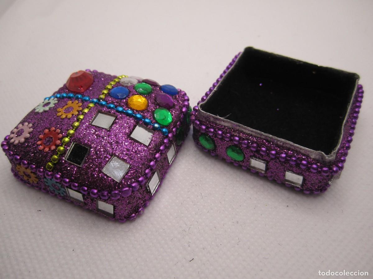 Cajas y cajitas met&aacute;licas: mini cajita brillante - Foto 2