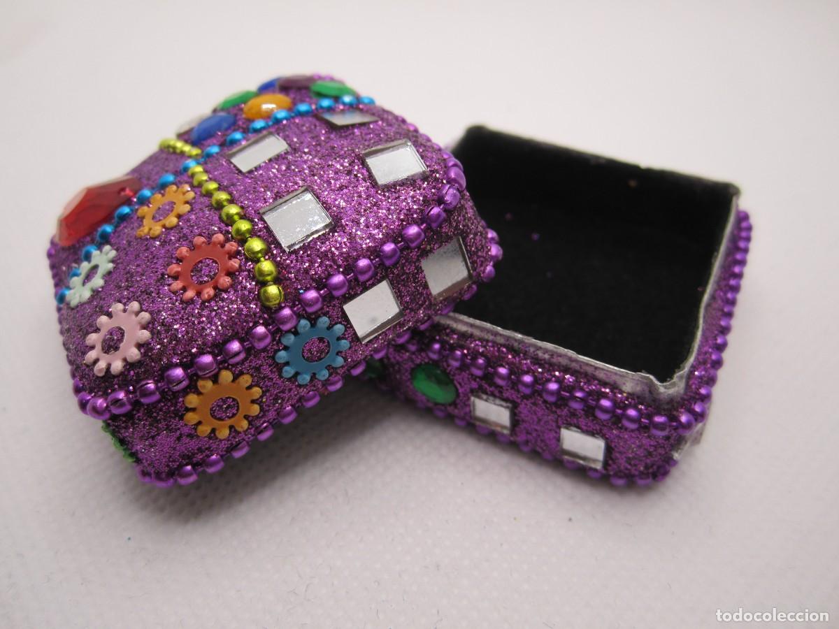 Cajas y cajitas met&aacute;licas: mini cajita brillante - Foto 3