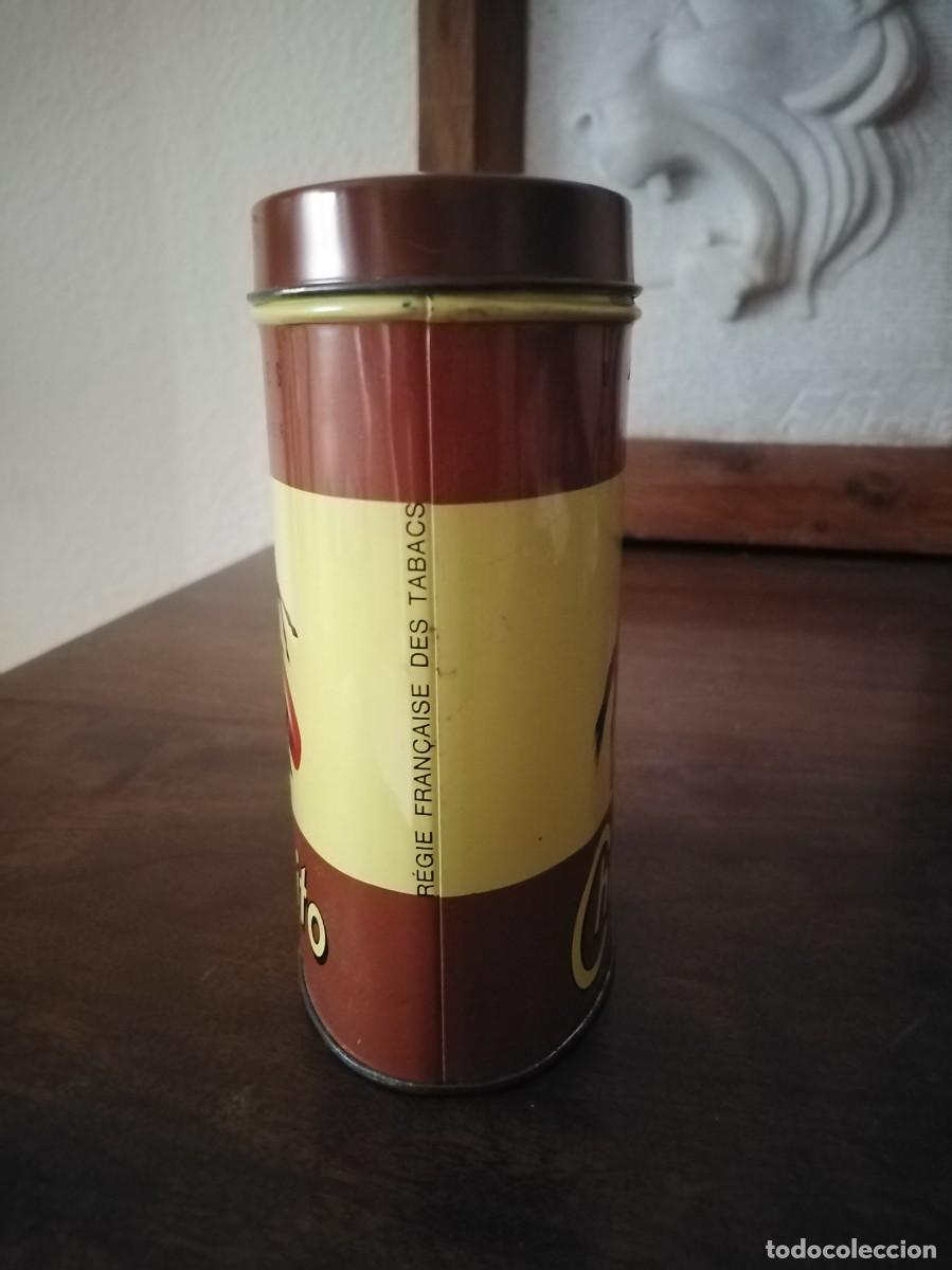 Cajas y cajitas met&aacute;licas: Caja de lata de tabaco Chiquito. - Foto 3