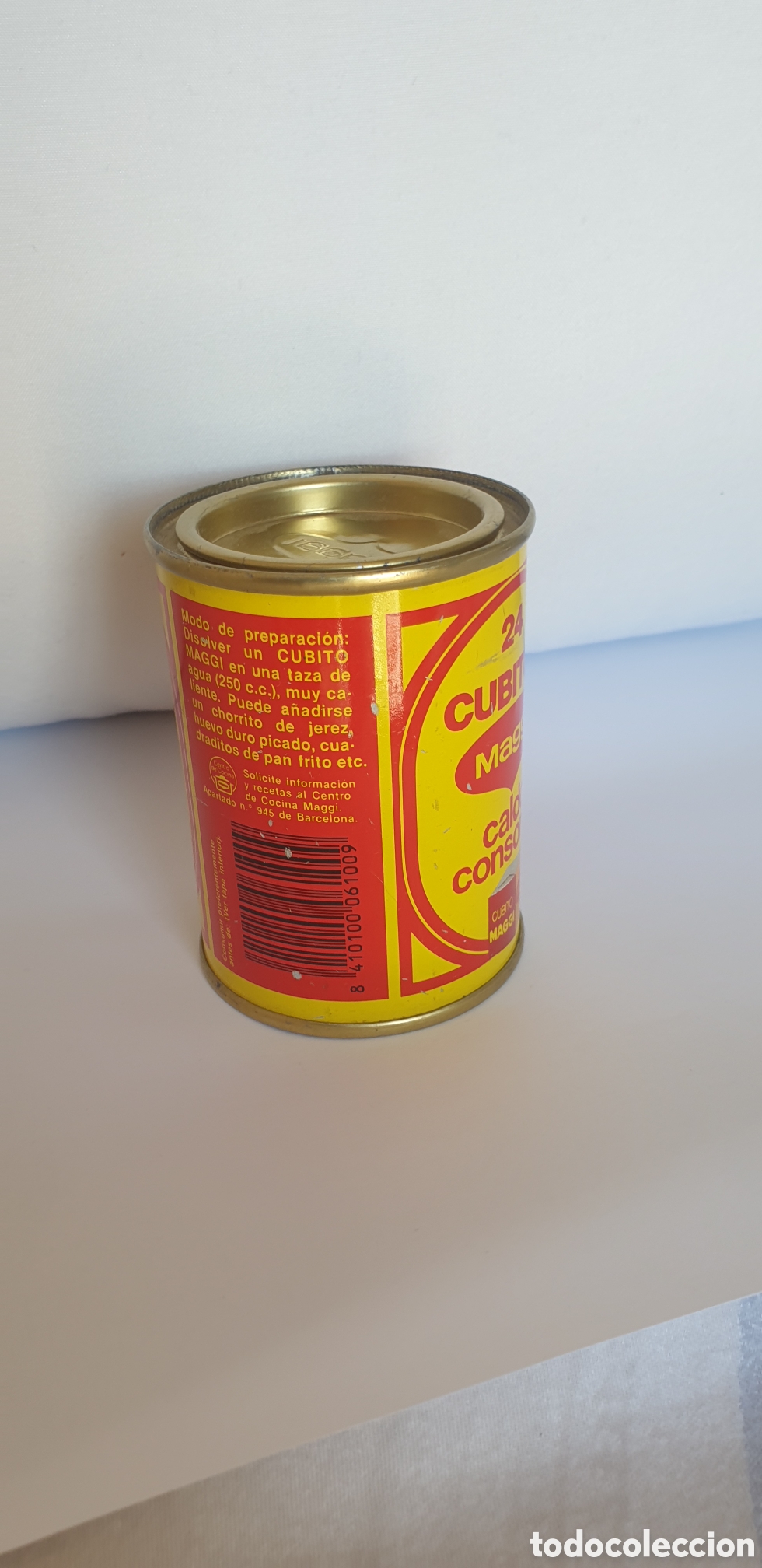 Cajas y cajitas met&aacute;licas: Bote / lata 24 cubitos maggi - Foto 3