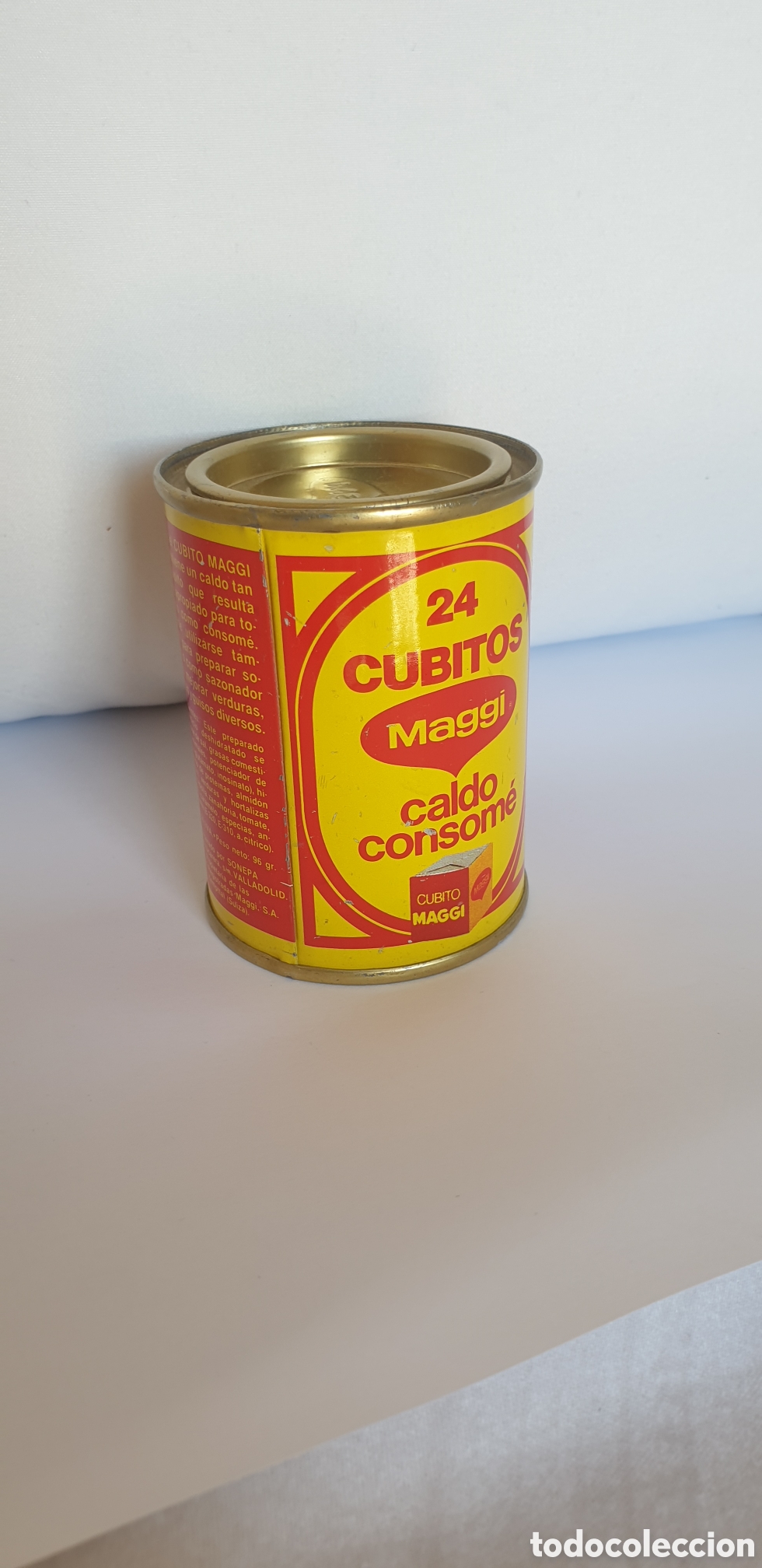 Cajas y cajitas met&aacute;licas: Bote / lata 24 cubitos maggi - Foto 4