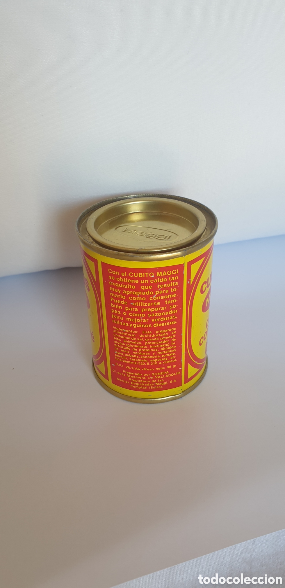 Cajas y cajitas met&aacute;licas: Bote / lata 24 cubitos maggi - Foto 1