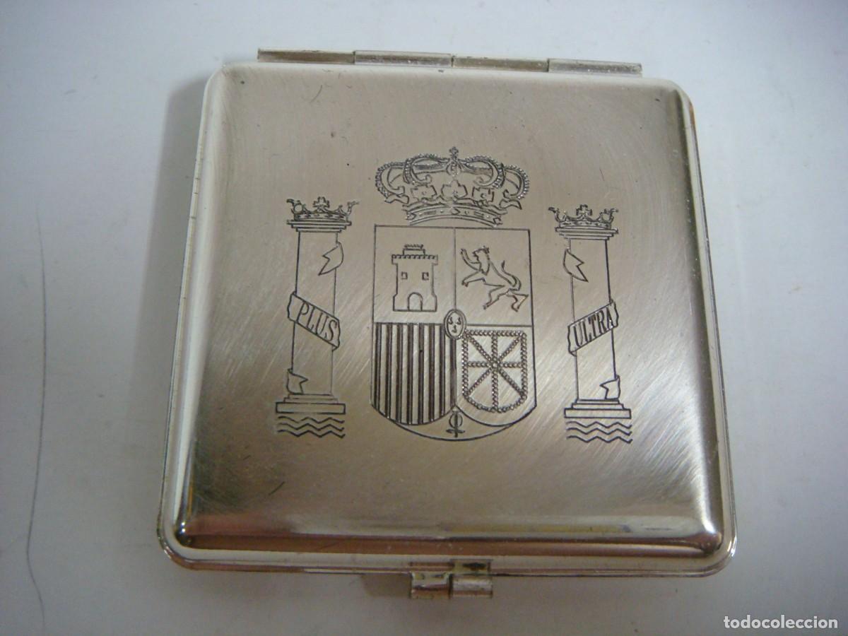 Blechdosen und Kisten: CAJITA METALICA EN CHAPA CON EL ESCUDO DE ESPA&Ntilde;A GRABADO-CAJ-N&ordm;-46