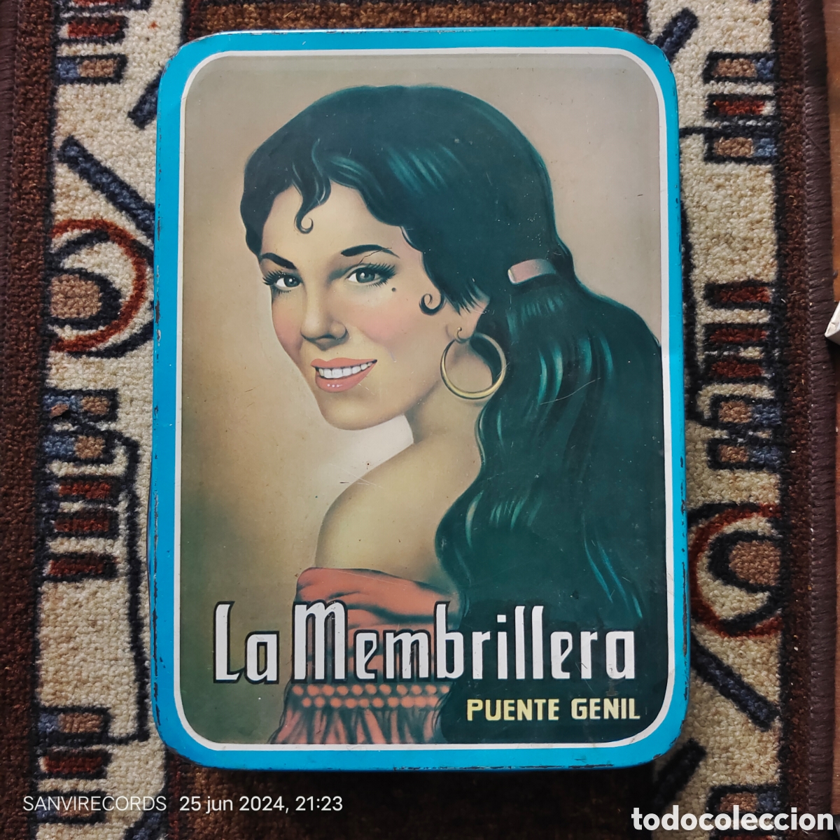 Caixas e caixinhas met&aacute;licas: CAJA MET&Aacute;LICA DE MEMBRILLOS LA MEMBRILLERA (LA MEMBRILLERA INDUSTRIAL S.A., PUENTE GENIL, C&Oacute;RDOBA)