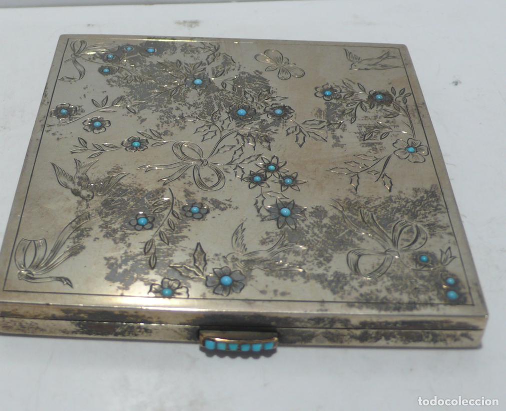 Cajas y cajitas met&aacute;licas: CAJITA POLVERA PARA SE&Ntilde;ORA - Foto 2